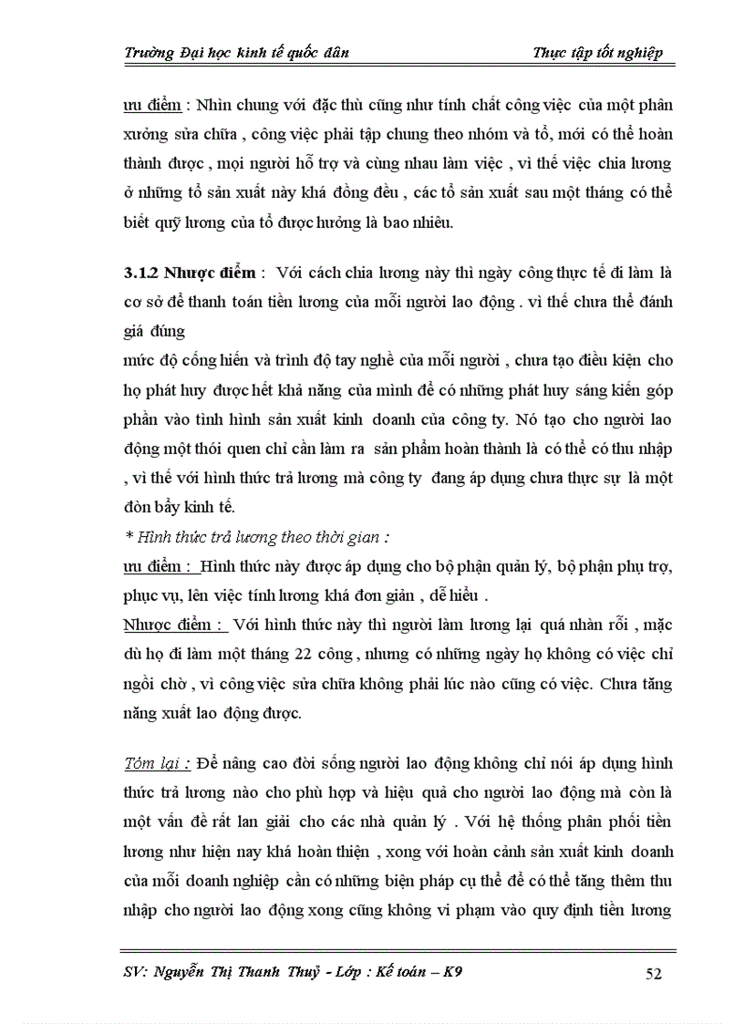 image for page Thực trạng kế toán tiền lương và các khoản trích theo lương Công ty CP Công nghiệp ôt ô TKV 1