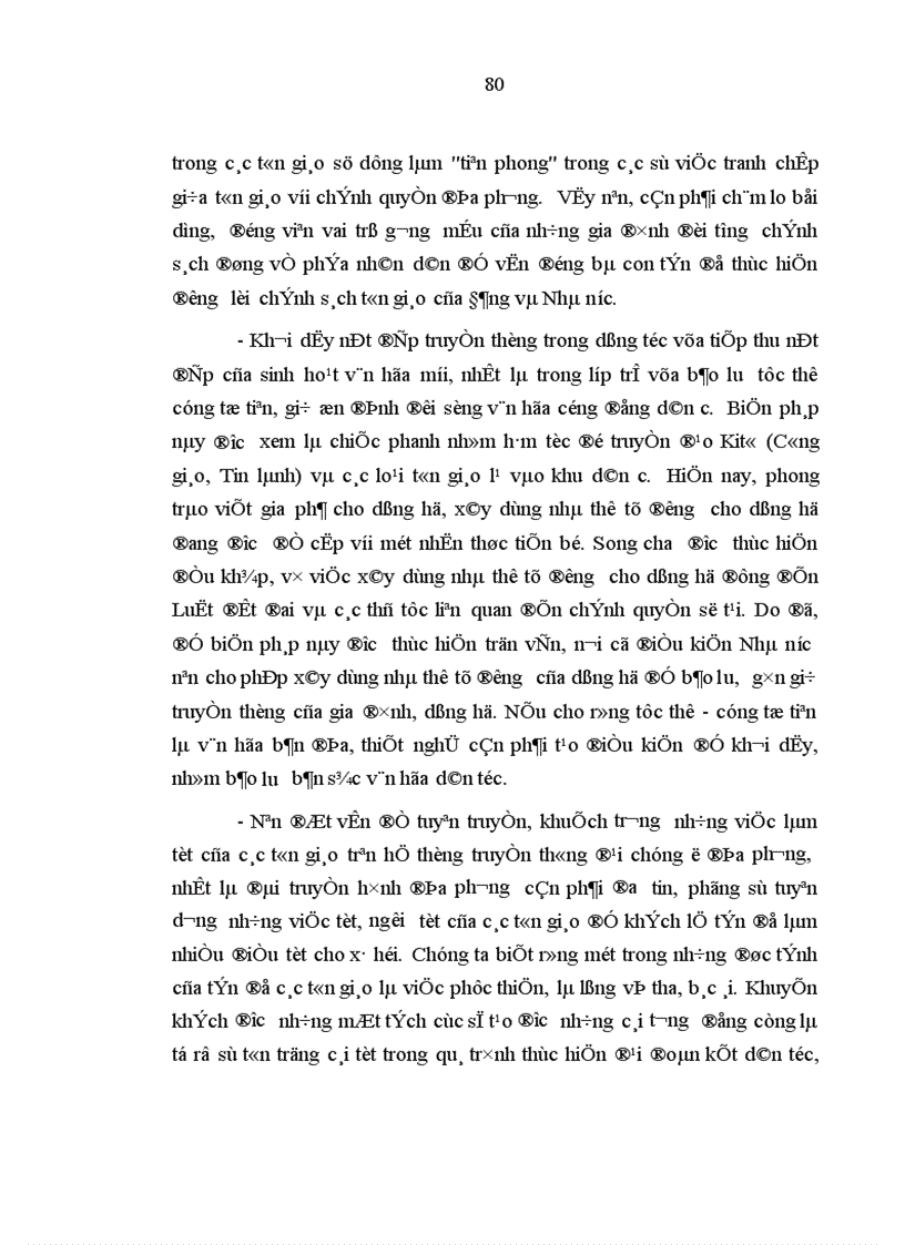 image for page Công tác vận động quần chúng theo đạo Thiên chúa ở miền Bắc nước ta hiện nay