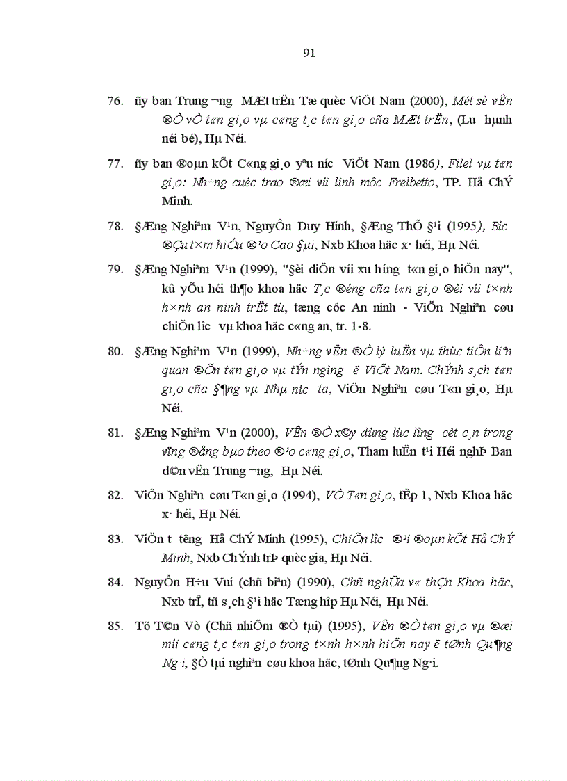 image for page Công tác vận động quần chúng theo đạo Thiên chúa ở miền Bắc nước ta hiện nay