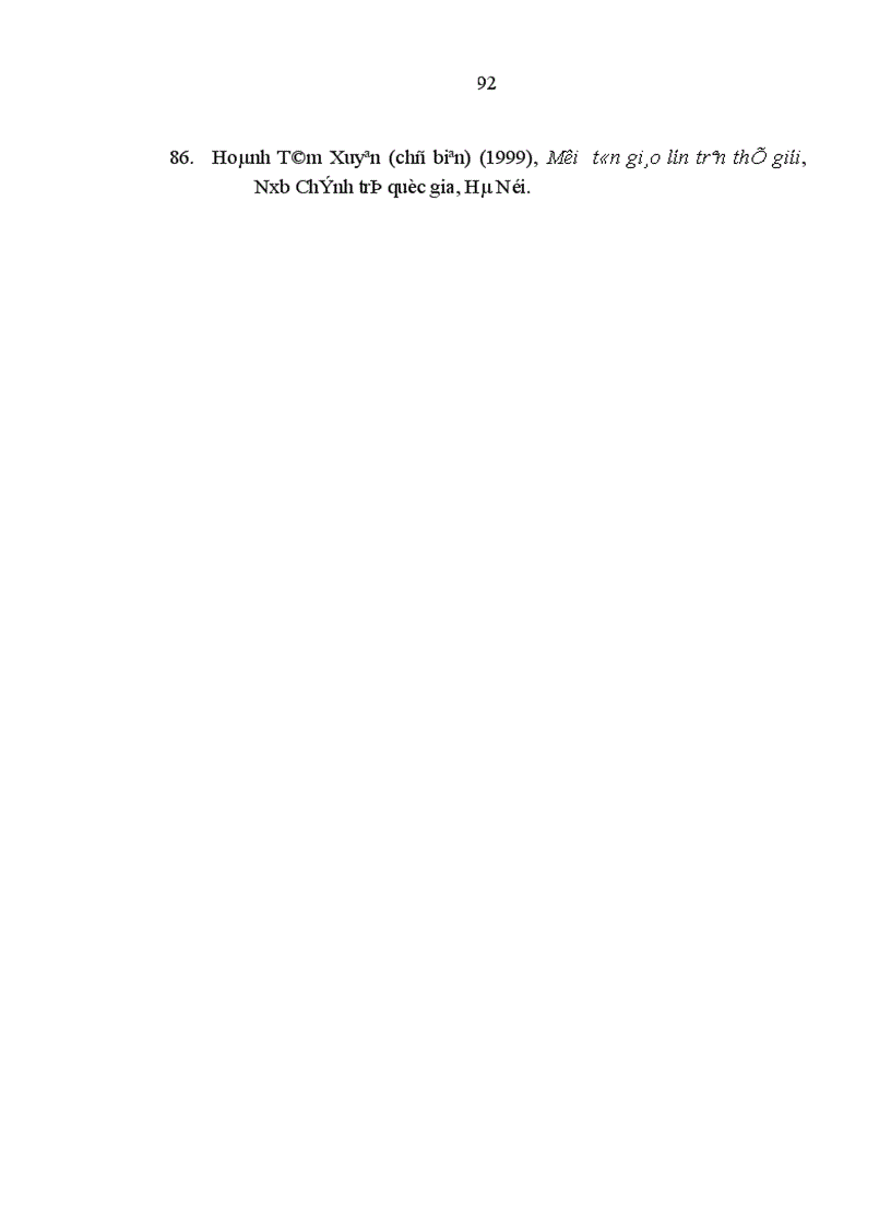 image for page Công tác vận động quần chúng theo đạo Thiên chúa ở miền Bắc nước ta hiện nay