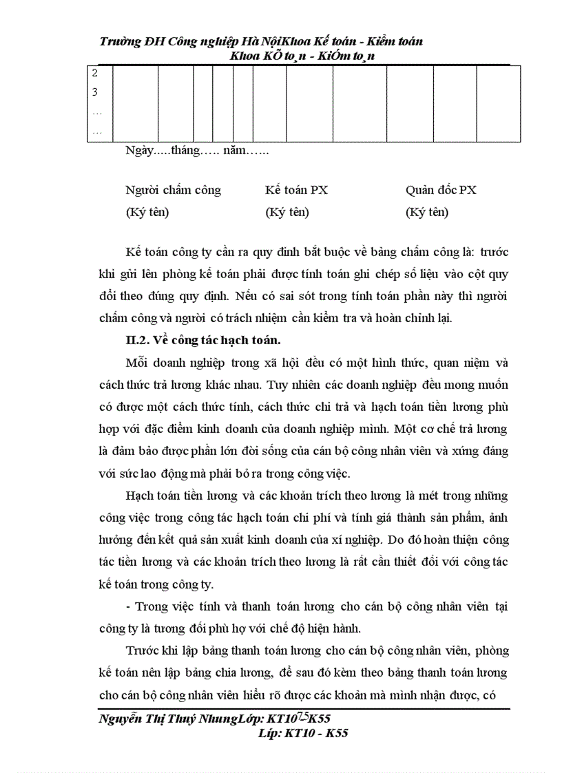 image for page Hạch toán tiền lương và các khoản trích theo lương tại Xí nghiệp sản xuất thương mại Sơn Đồng 1