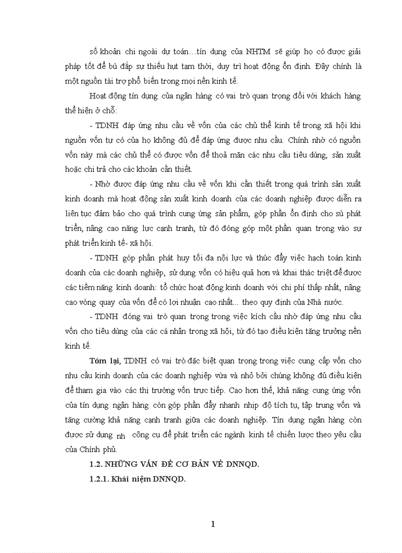 image for page Giải pháp mở rộng cho vay đối với DNNQD tại NHTMCP Quân Đội 1