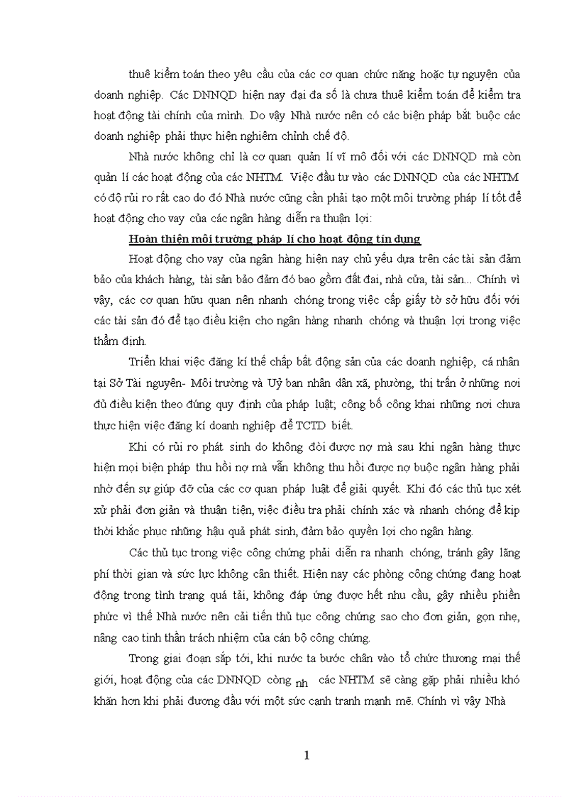 image for page Giải pháp mở rộng cho vay đối với DNNQD tại NHTMCP Quân Đội 1