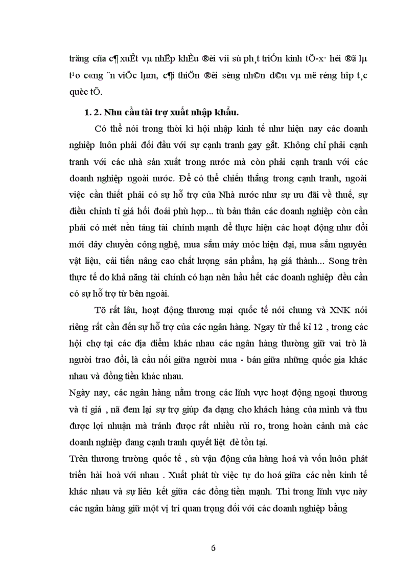 image for page Thực trạng hoạt động tín dụng tài trợ xuất nhập khẩu tại NH TMCP Ngoại Thương chi nhánh thành công
