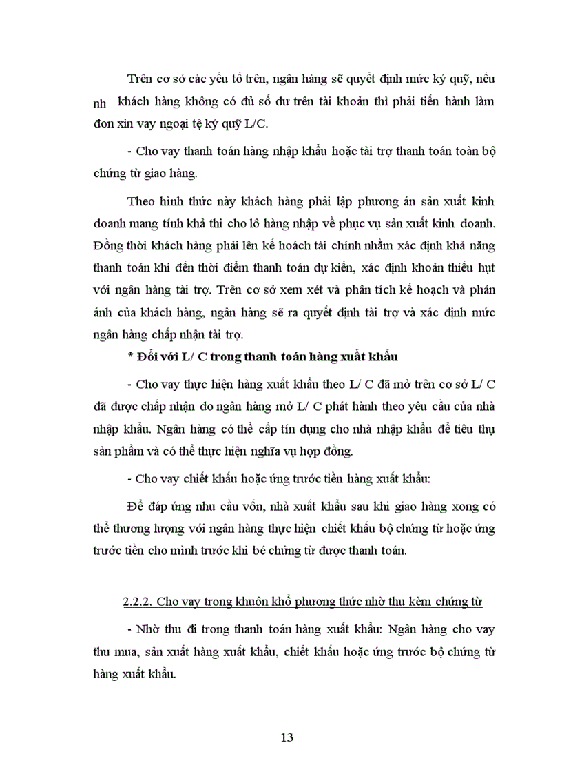 image for page Thực trạng hoạt động tín dụng tài trợ xuất nhập khẩu tại NH TMCP Ngoại Thương chi nhánh thành công