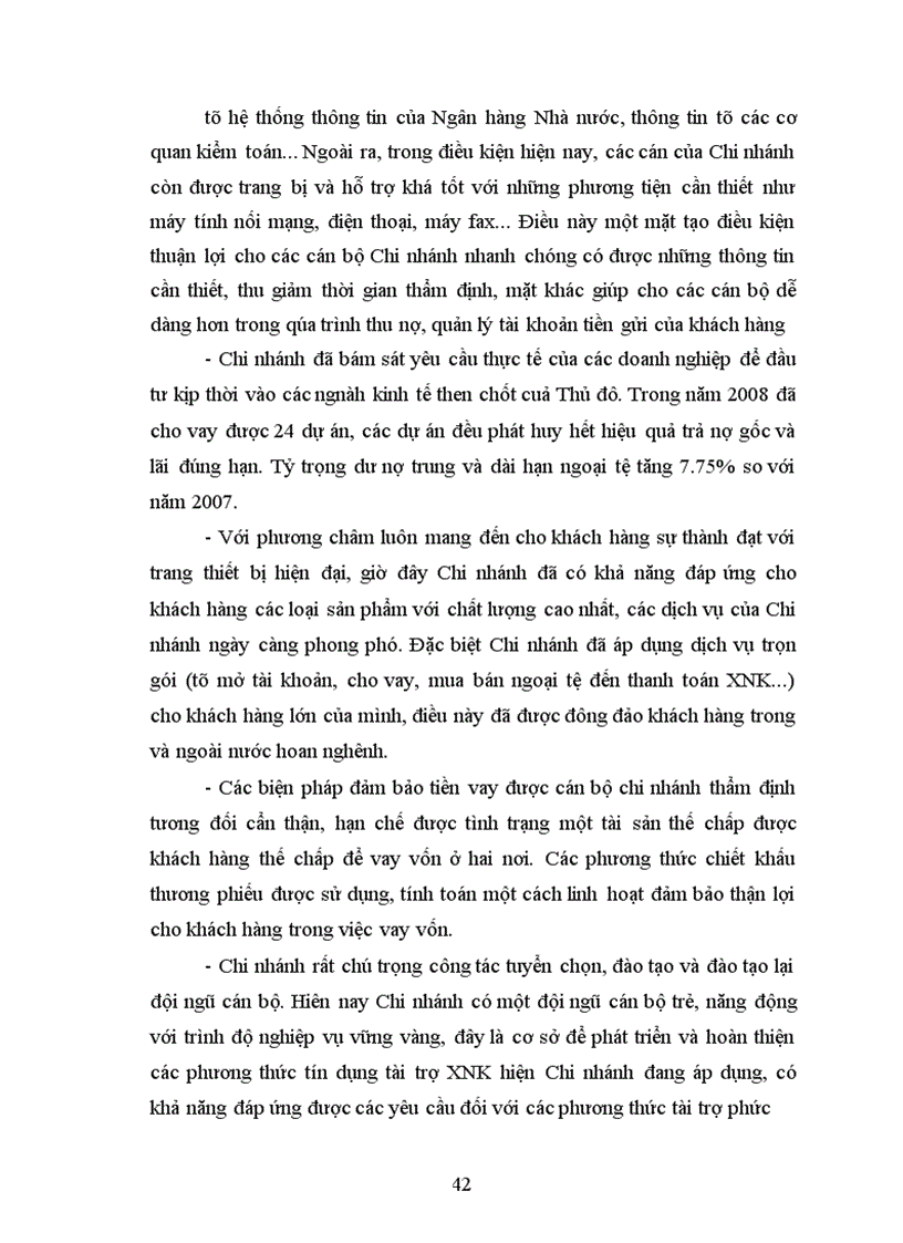 image for page Thực trạng hoạt động tín dụng tài trợ xuất nhập khẩu tại NH TMCP Ngoại Thương chi nhánh thành công