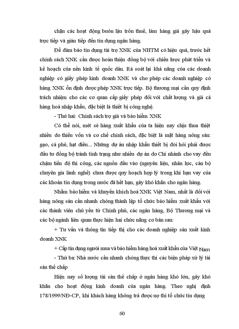 image for page Thực trạng hoạt động tín dụng tài trợ xuất nhập khẩu tại NH TMCP Ngoại Thương chi nhánh thành công