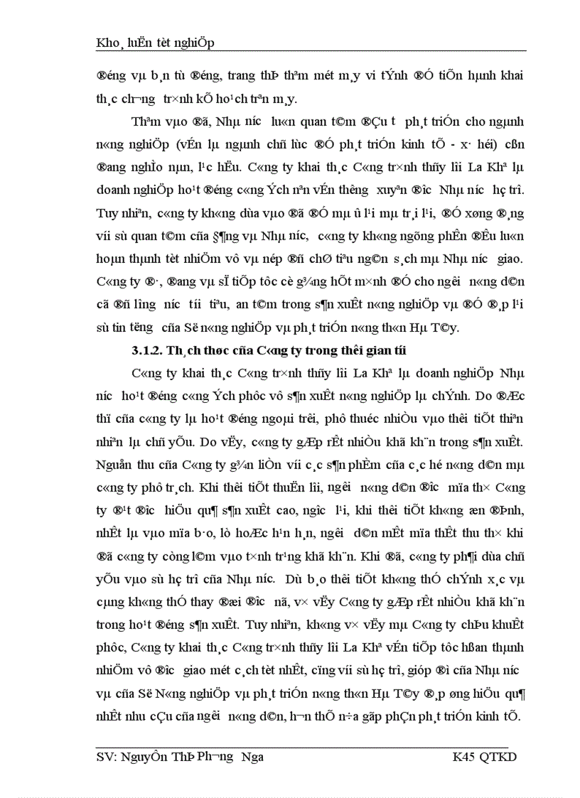 image for page Quản lý tiền lương và tiền công tại Công ty KTCT thuỷ lợi La Khê 1