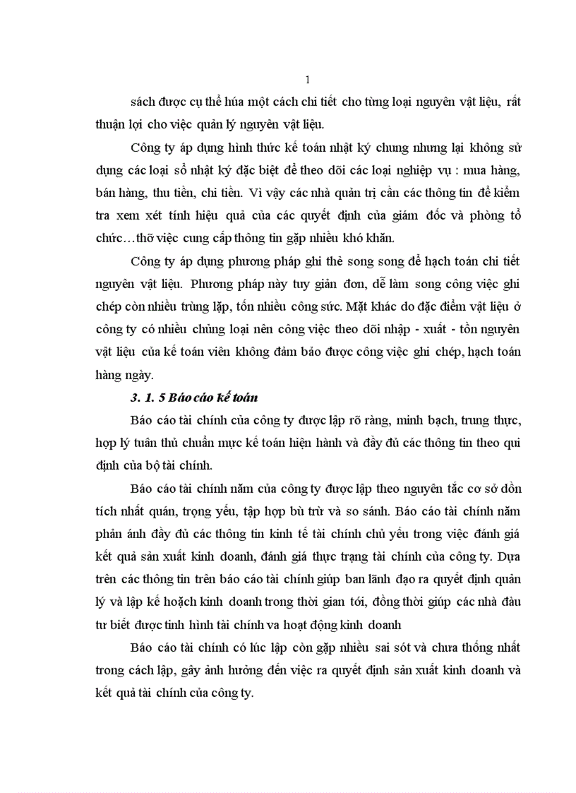 image for page Kế toán nguyên vật liệu tại Công ty Cổ Phần Xi măng Tiên Sơn 1