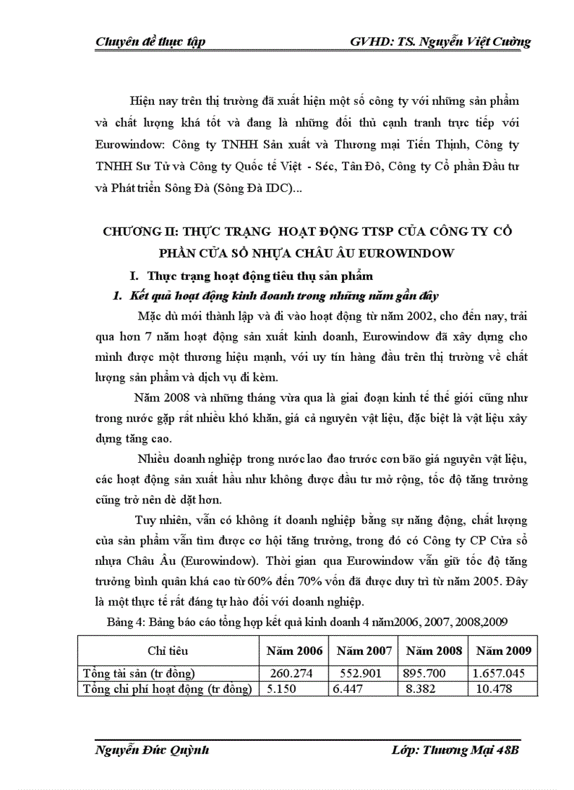 image for page Thực trạng và một số giải pháp nhằm đẩy mạnh hoạt động tiêu thụ sản phẩm của Công ty cổ phần cửa sổ nhựa châu âu EUROWINDOW