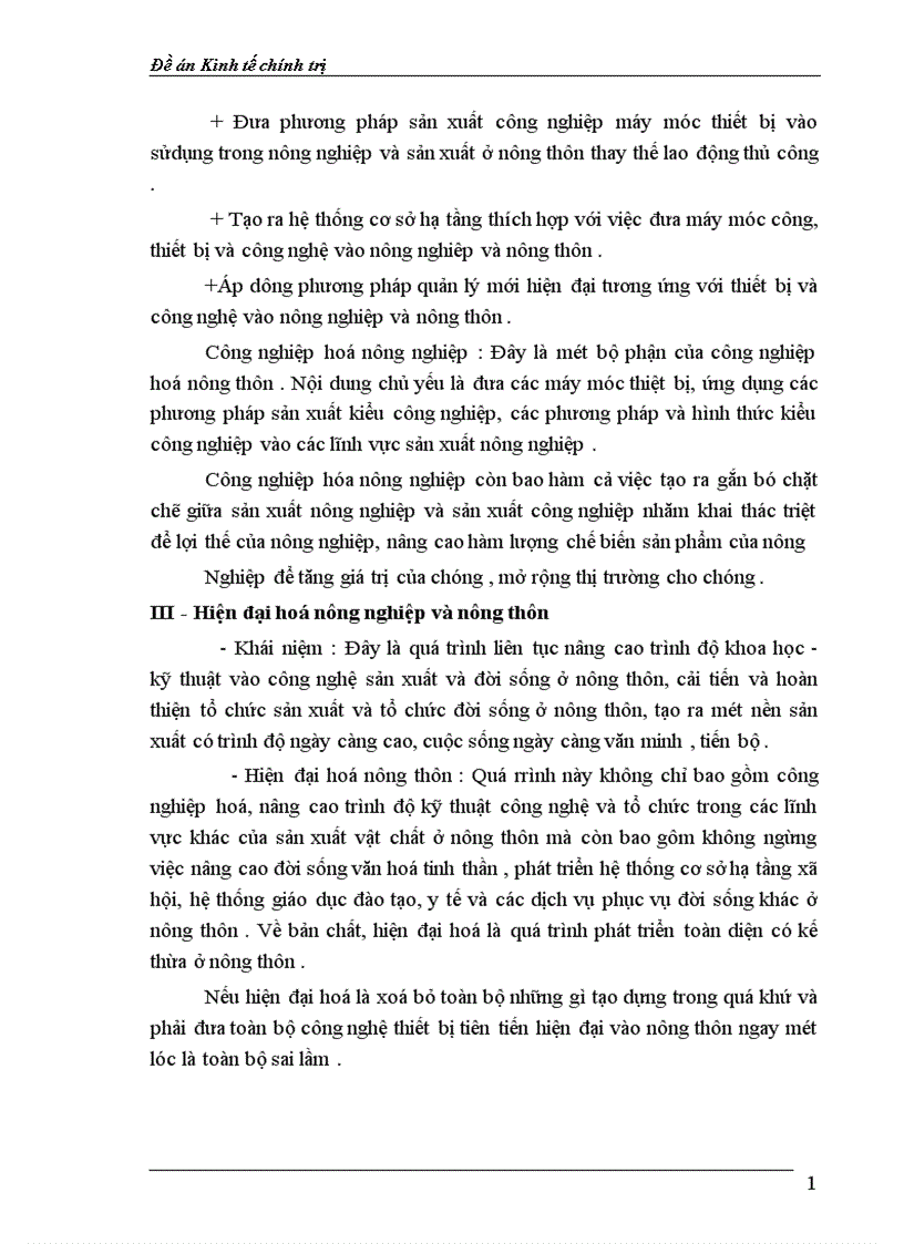 image for page Công nghiệp hoá hiện đại hoá nông nghiệp nông thôn ở Việt Nam 1