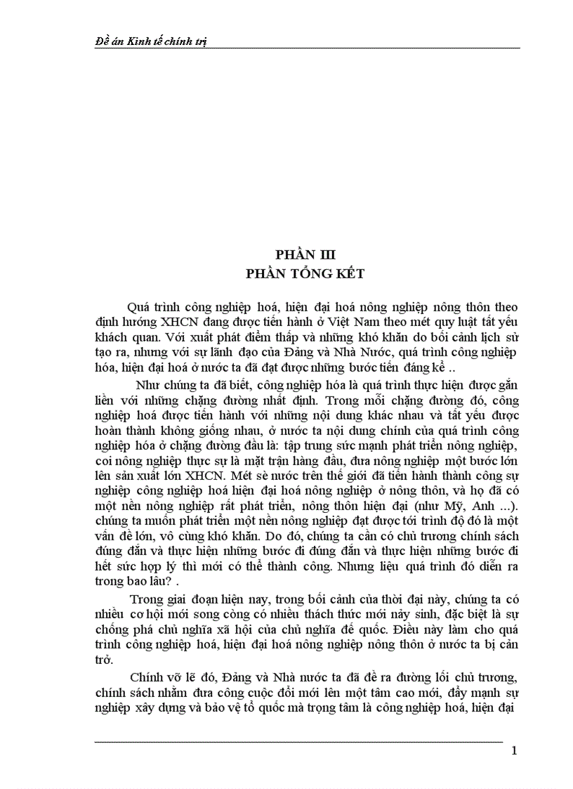 image for page Công nghiệp hoá hiện đại hoá nông nghiệp nông thôn ở Việt Nam 1