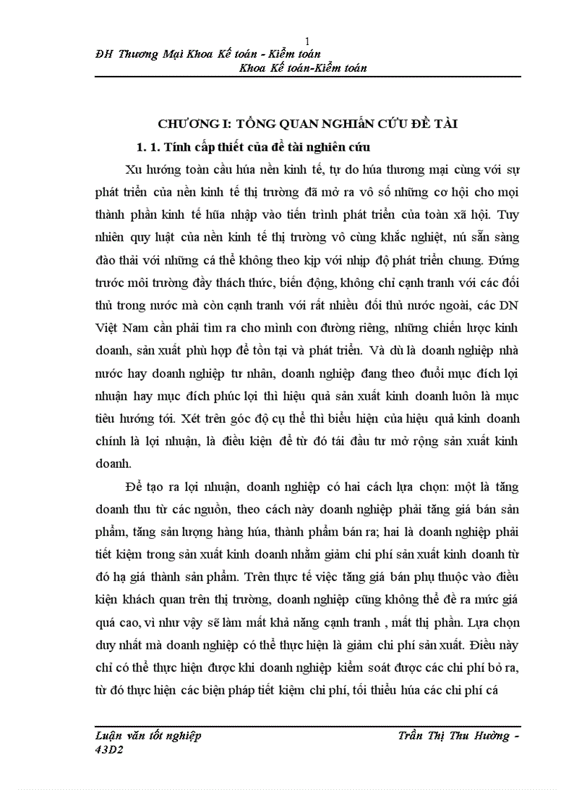 image for page Kế toán chi phí sản xuất sản phẩm máy biến áp của Công ty cổ phần Chế tạo Điện cơ Hà Nội 1