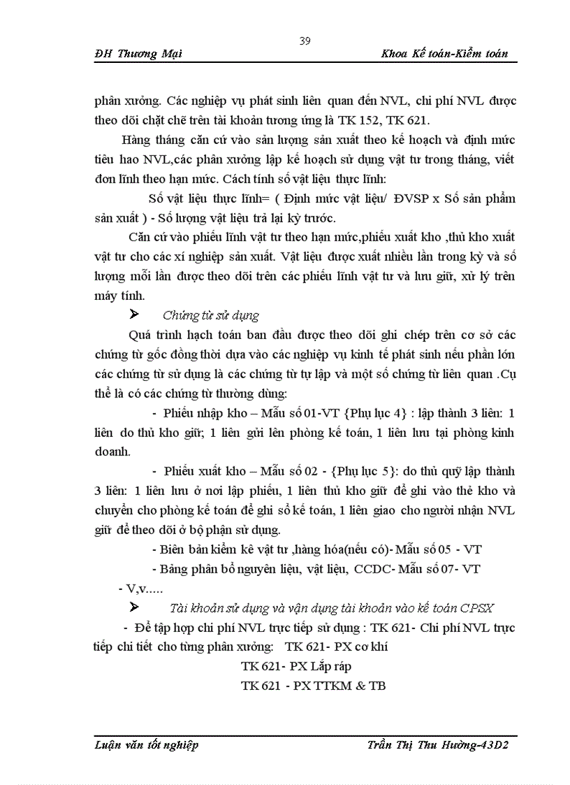 image for page Kế toán chi phí sản xuất sản phẩm máy biến áp của Công ty cổ phần Chế tạo Điện cơ Hà Nội 1
