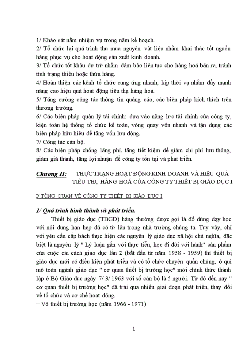 image for page Một số biện pháp nhằm nâng cao hiệu quả tiêu thụ hàng hoá ở Công ty Thiết bị Giáo dục I 1