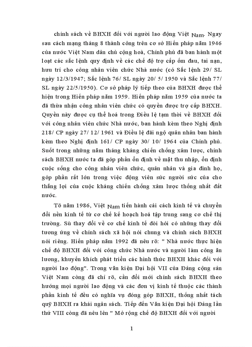 image for page Thực trạng thu nộp quỹ BHXH và một số biện pháp nhằm nâng cao hiệu quả thu nộp quỹ BHXH Việt Nam hiện nay 1