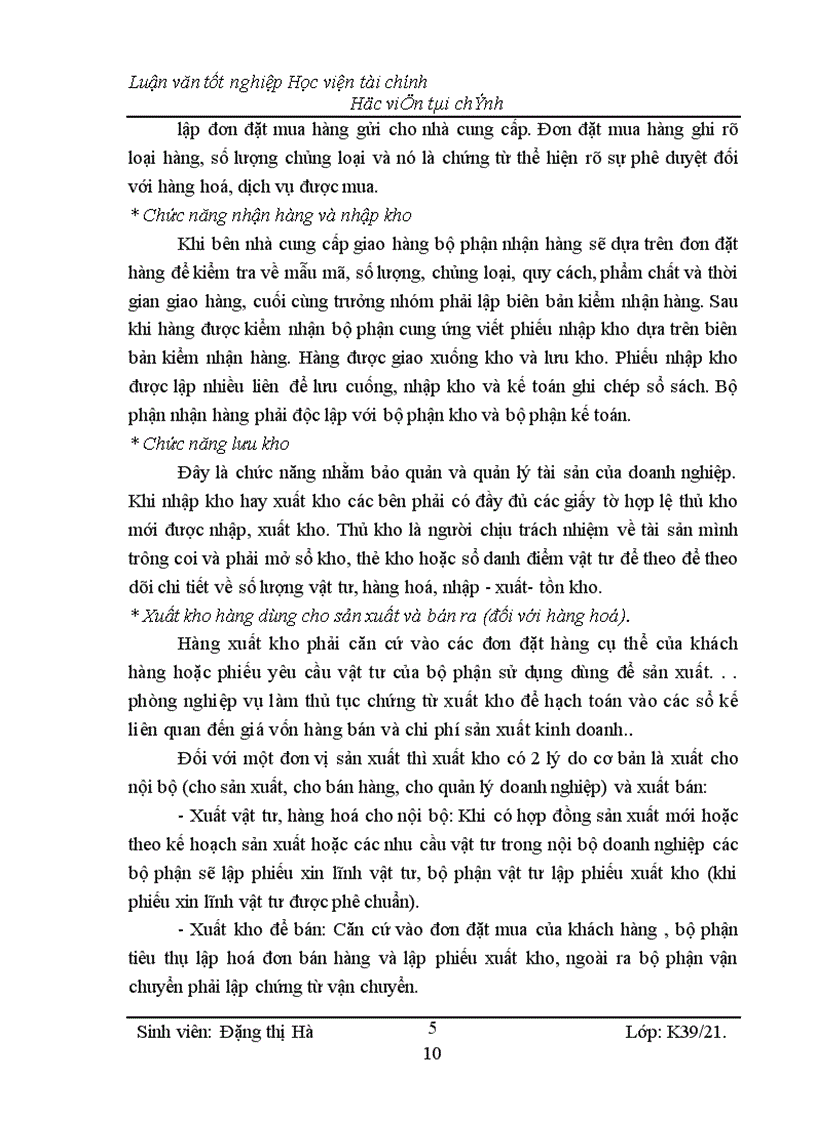 image for page Kiểm toán chu kỳ HTK trong quy trình kiểm toán BCTC do công ty Kiểm toán và Kế toán Hà Nội thực hiện 1