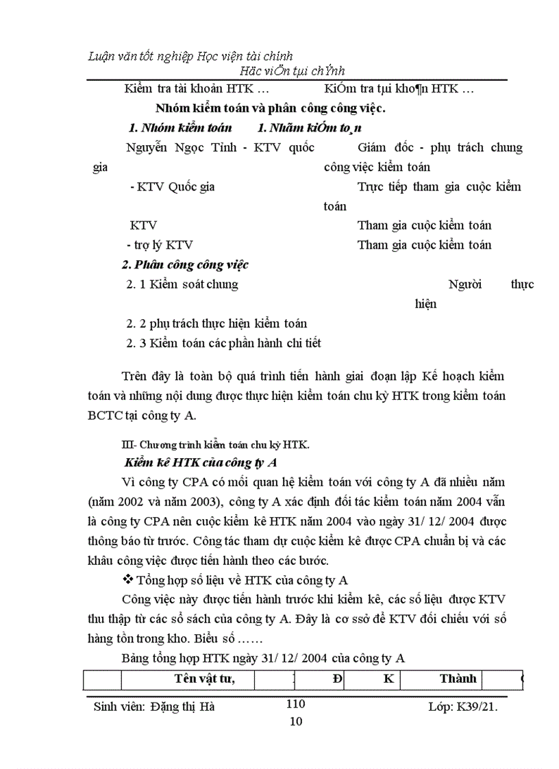 image for page Kiểm toán chu kỳ HTK trong quy trình kiểm toán BCTC do công ty Kiểm toán và Kế toán Hà Nội thực hiện 1