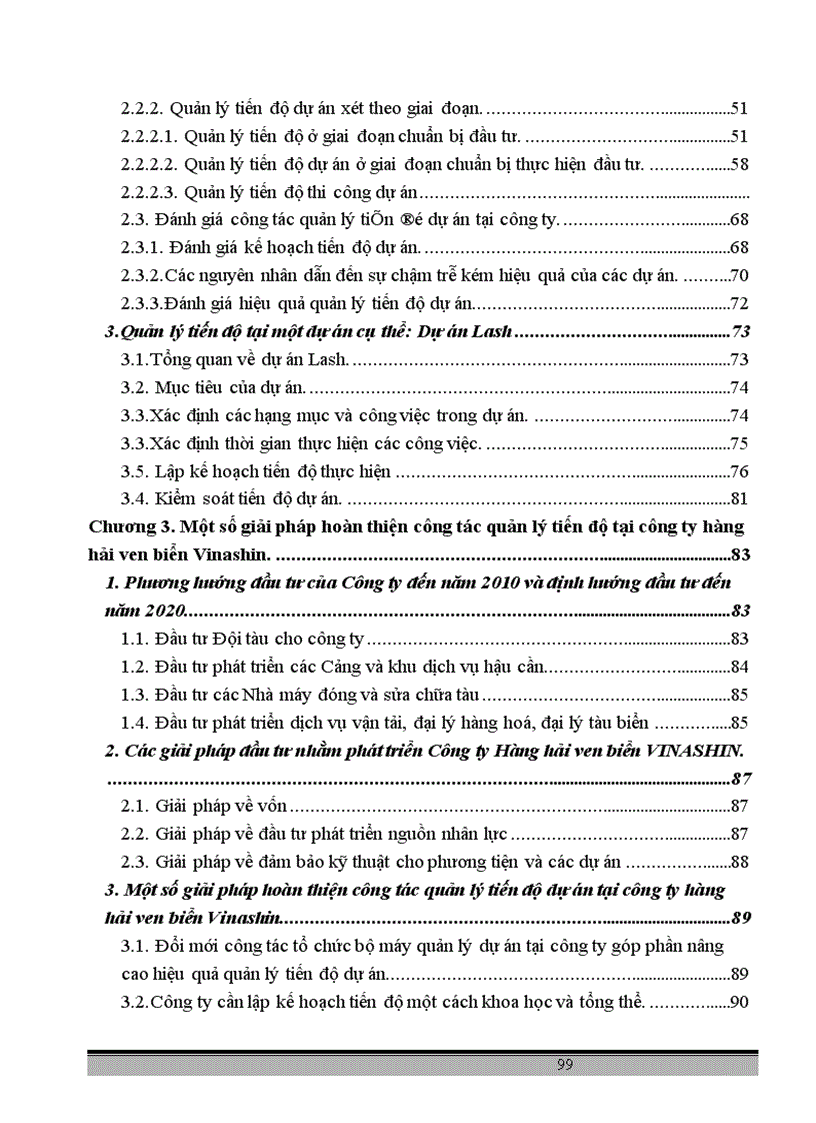 image for page Nghiên cứu công tác quản lý tiến độ dự án tại công ty hàng hải ven biển Vinashin 1