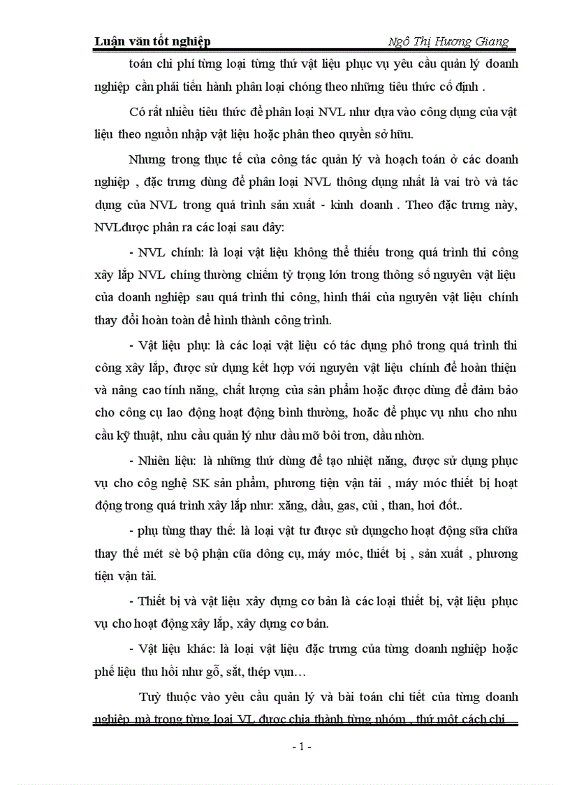 image for page Thực trạng công tác kế toán NVL tại công ty xây dựng số
