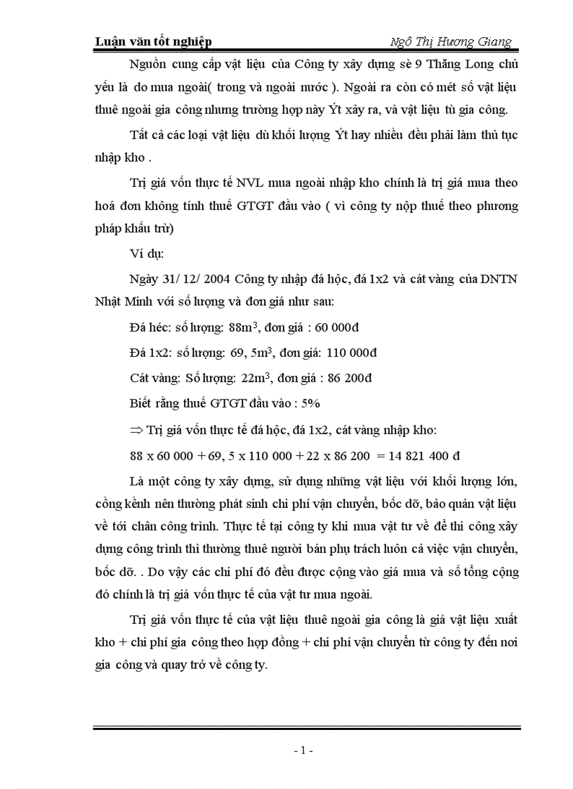 image for page Thực trạng công tác kế toán NVL tại công ty xây dựng số