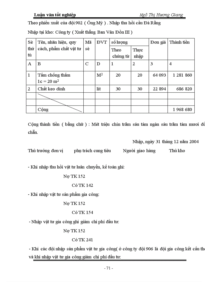 image for page Thực trạng công tác kế toán NVL tại công ty xây dựng số