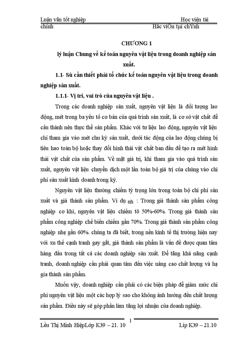 image for page thực trạng tổ chức kế toán NGUYêN VậT LIệU và tình hình cung cấp sử dụng nguyên vật liệu ở Công ty Sản Xuất và Thương mạI Tam Long 1