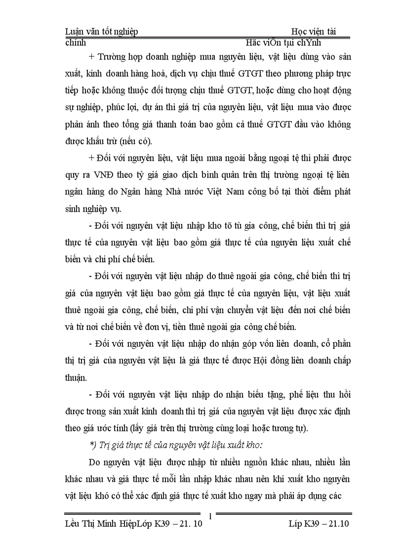 image for page thực trạng tổ chức kế toán NGUYêN VậT LIệU và tình hình cung cấp sử dụng nguyên vật liệu ở Công ty Sản Xuất và Thương mạI Tam Long 1