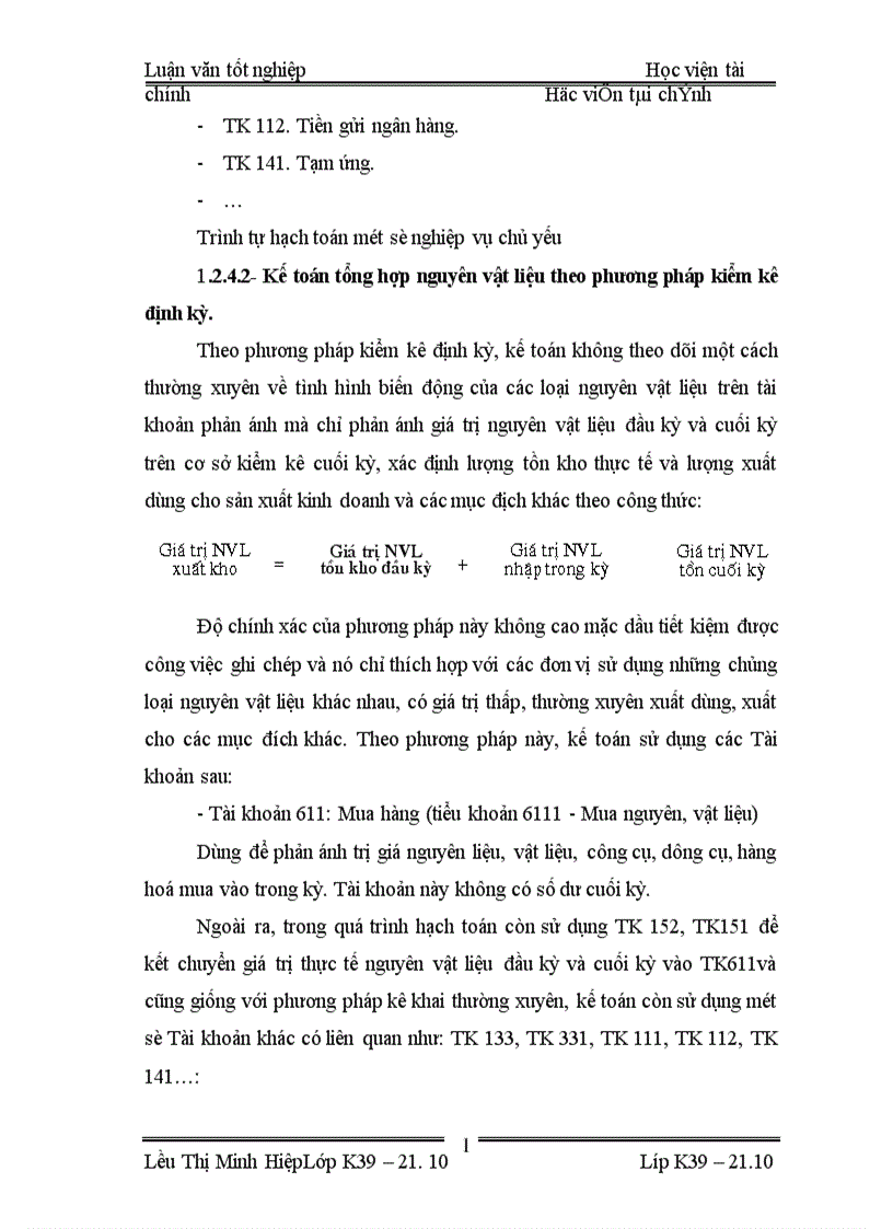 image for page thực trạng tổ chức kế toán NGUYêN VậT LIệU và tình hình cung cấp sử dụng nguyên vật liệu ở Công ty Sản Xuất và Thương mạI Tam Long 1