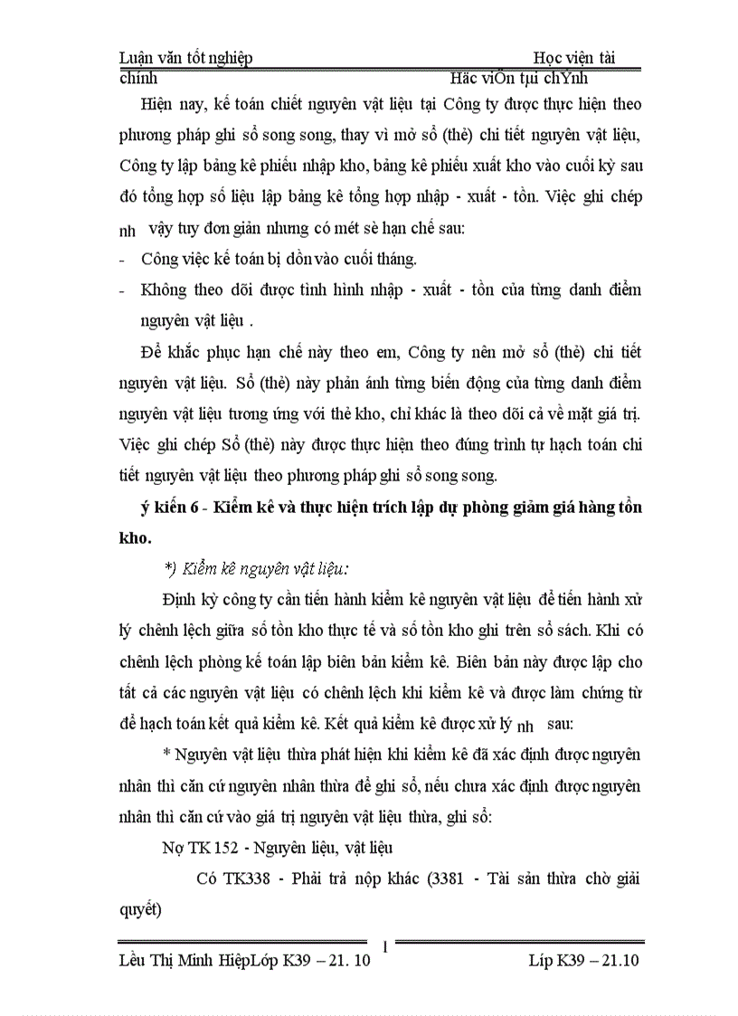 image for page thực trạng tổ chức kế toán NGUYêN VậT LIệU và tình hình cung cấp sử dụng nguyên vật liệu ở Công ty Sản Xuất và Thương mạI Tam Long 1