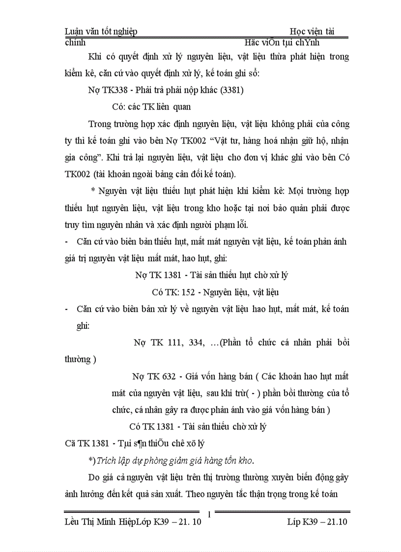 image for page thực trạng tổ chức kế toán NGUYêN VậT LIệU và tình hình cung cấp sử dụng nguyên vật liệu ở Công ty Sản Xuất và Thương mạI Tam Long 1
