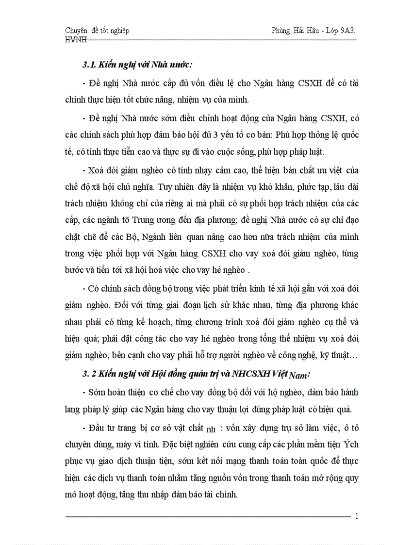 image for page Một số giải pháp nhằm nâng cao hơn nữa hiệu quả tín dụng đối với hộ nghèo áp dụng tại PGD Ngân hàng CSXH huyện Văn Giang tỉnh Hưng Yên
