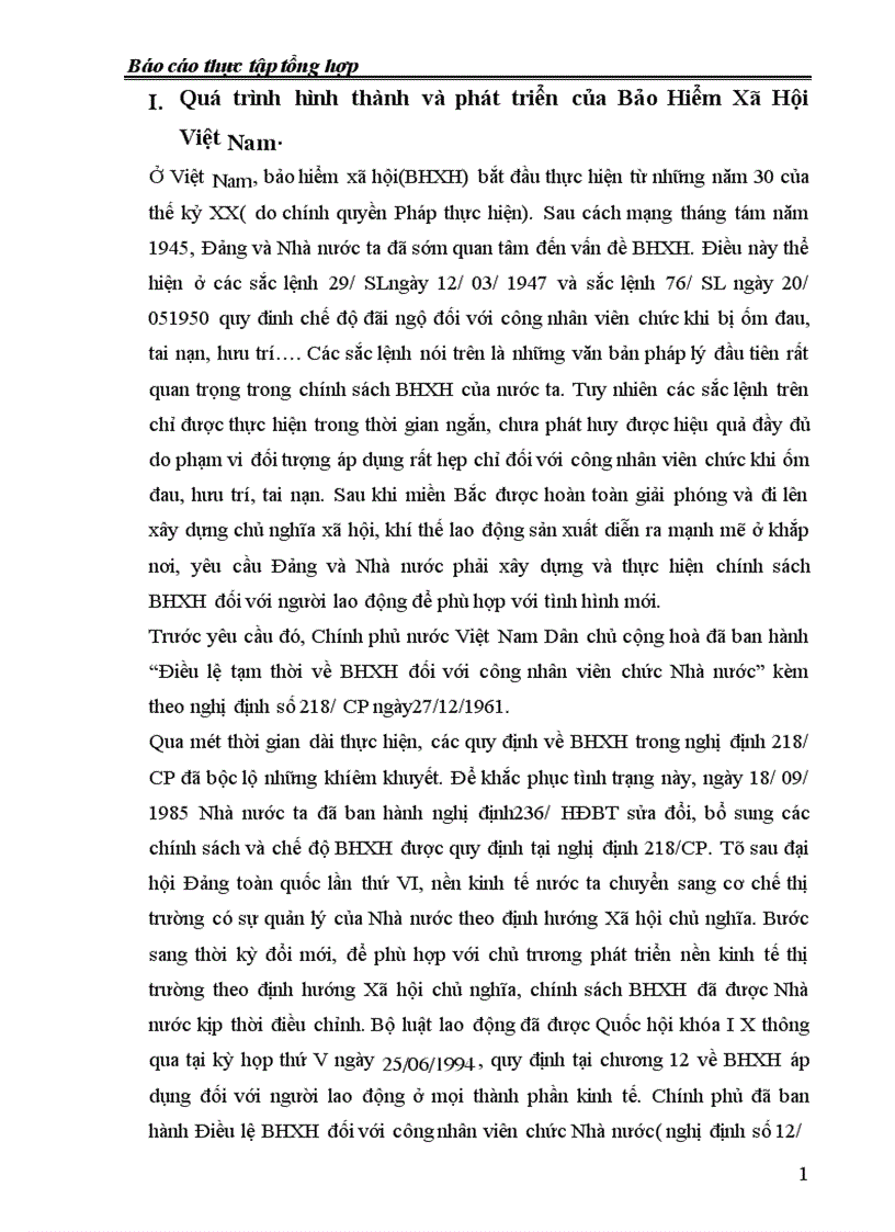 image for page Tình hình hoạt động của BHXH Việt Nam trong thời gian qua