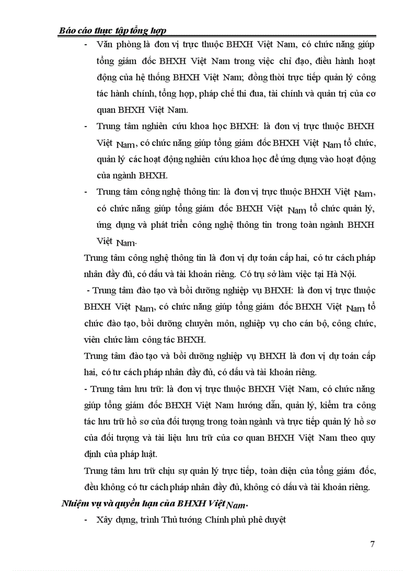 image for page Tình hình hoạt động của BHXH Việt Nam trong thời gian qua