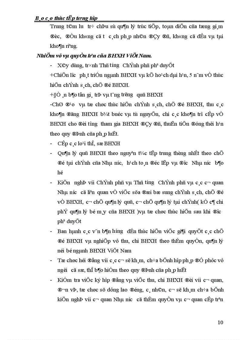 image for page Tình hình hoạt động của BHXH Việt Nam trong thời gian qua