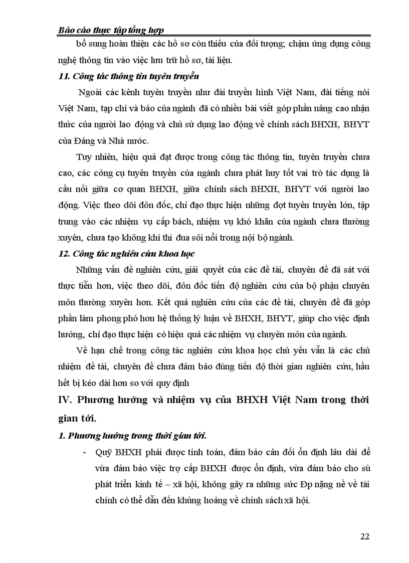 image for page Tình hình hoạt động của BHXH Việt Nam trong thời gian qua