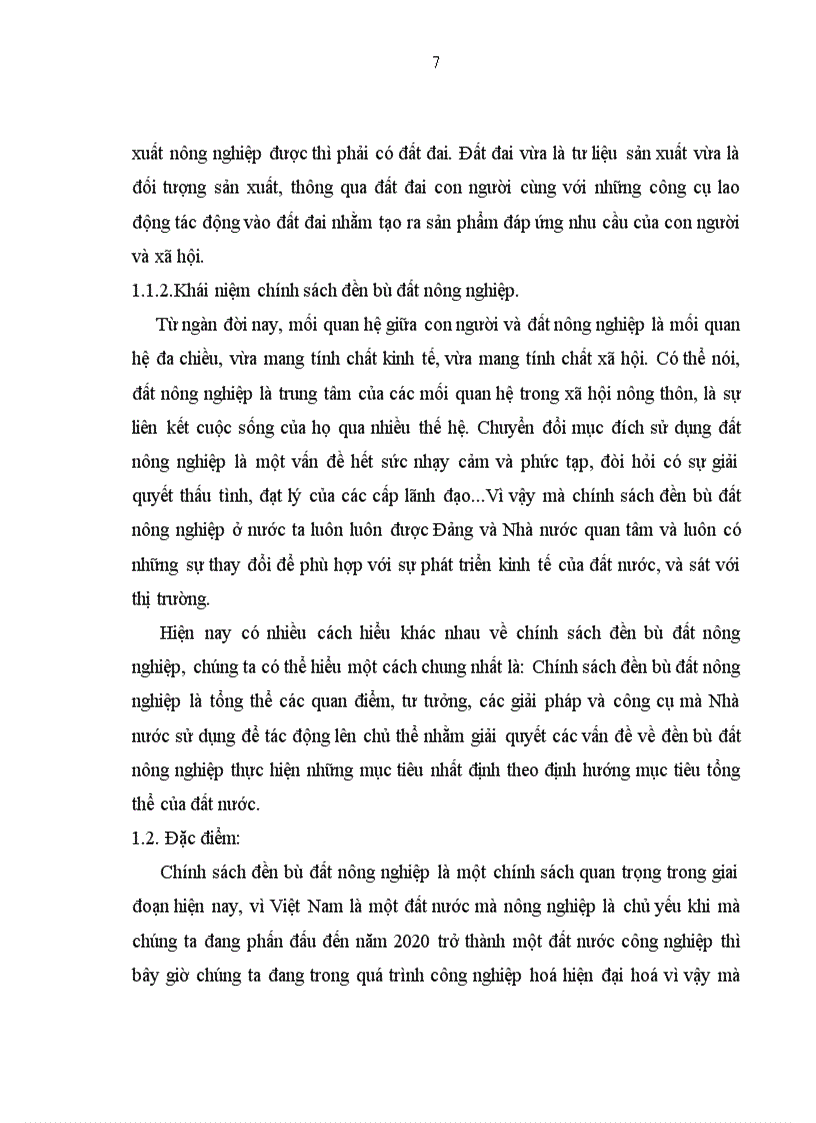 image for page Một số giải pháp hoàn thiện chính sách đền bù đất nông nghiệp trên thành phố Bắc ninh