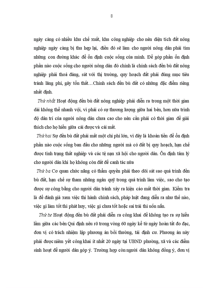 image for page Một số giải pháp hoàn thiện chính sách đền bù đất nông nghiệp trên thành phố Bắc ninh