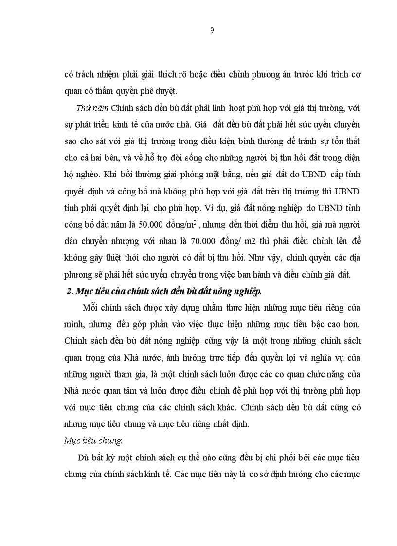image for page Một số giải pháp hoàn thiện chính sách đền bù đất nông nghiệp trên thành phố Bắc ninh