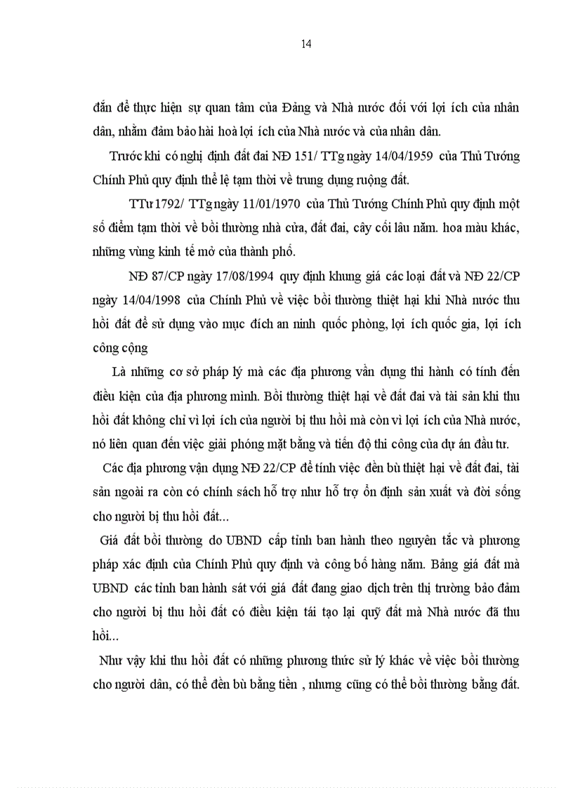 image for page Một số giải pháp hoàn thiện chính sách đền bù đất nông nghiệp trên thành phố Bắc ninh