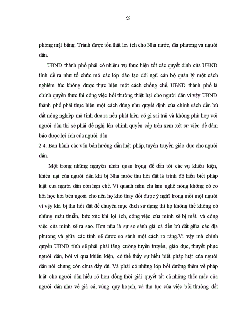 image for page Một số giải pháp hoàn thiện chính sách đền bù đất nông nghiệp trên thành phố Bắc ninh