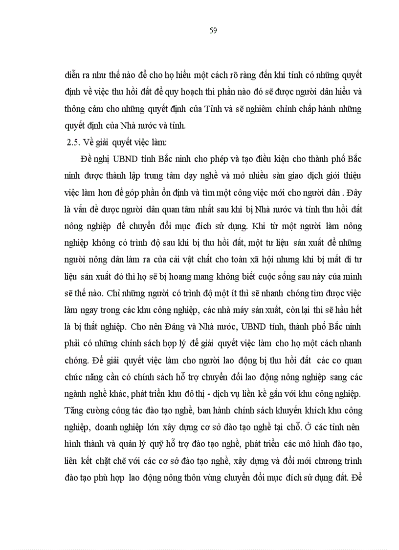 image for page Một số giải pháp hoàn thiện chính sách đền bù đất nông nghiệp trên thành phố Bắc ninh
