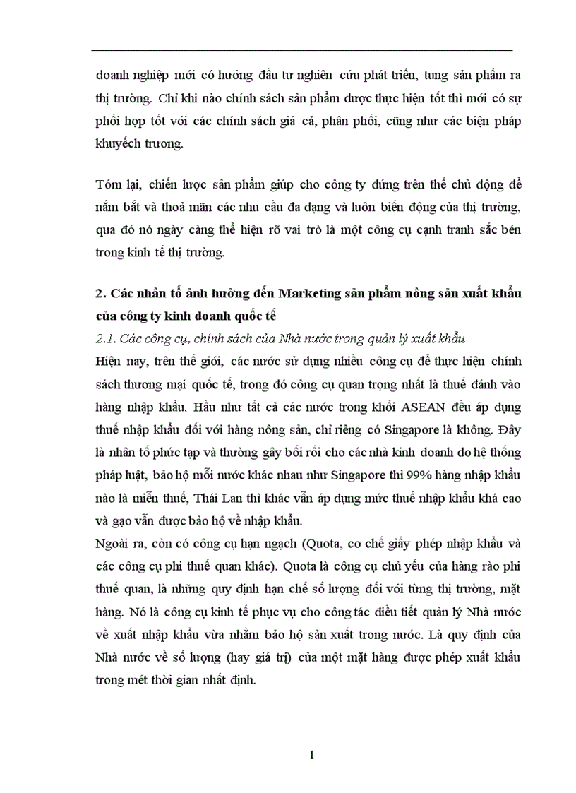 image for page Hoàn thiện quyết định Marketing sản phẩm nông sản xuất khẩu của công ty xuất nhập khẩu INTIMEX sang thị trường các nước ASEAN 1