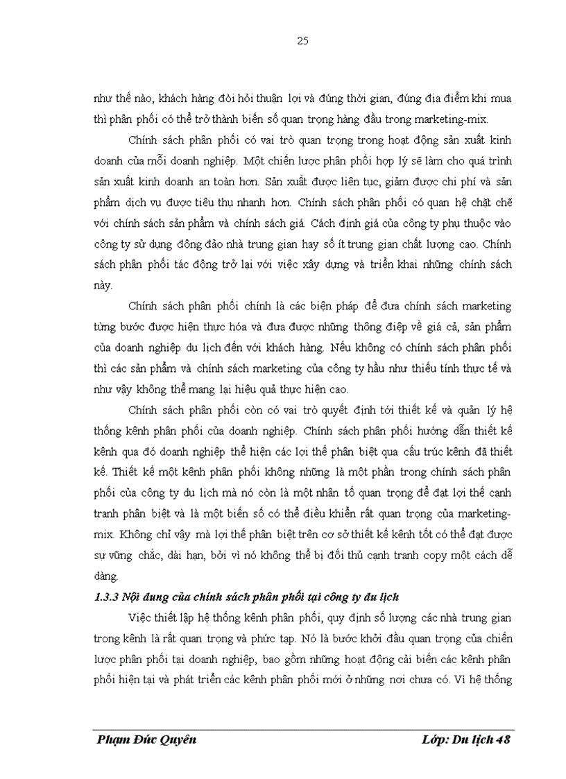 image for page Hoàn thiện chính sách phân phối tại công ty TNHH Du lịch và Dịch vụ Hà Long