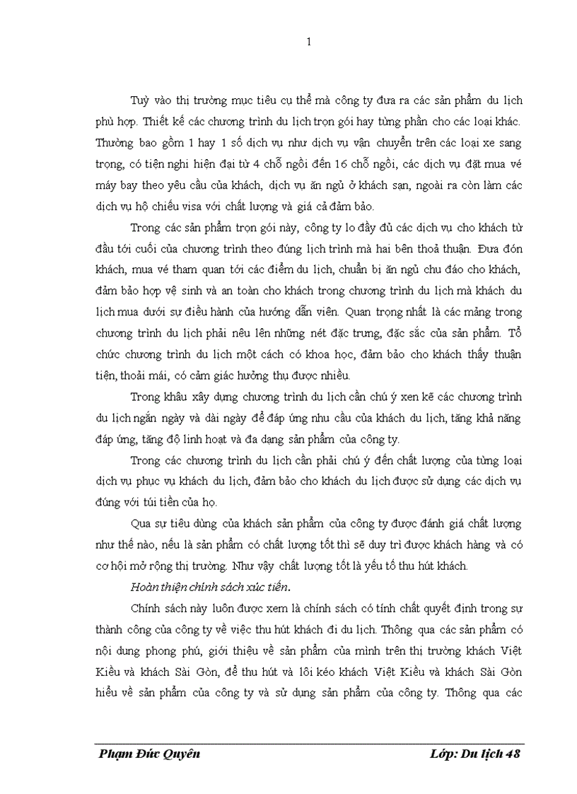 image for page Hoàn thiện chính sách phân phối tại công ty TNHH Du lịch và Dịch vụ Hà Long