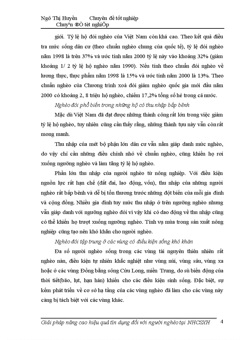 image for page Giải pháp nâng cao hiệu quả tín dụng đối với người nghèo tại ngân hàng chính sách xã hội 1