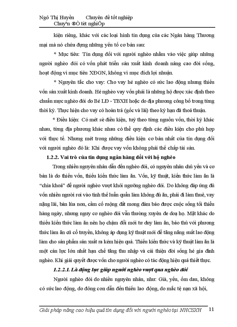 image for page Giải pháp nâng cao hiệu quả tín dụng đối với người nghèo tại ngân hàng chính sách xã hội 1