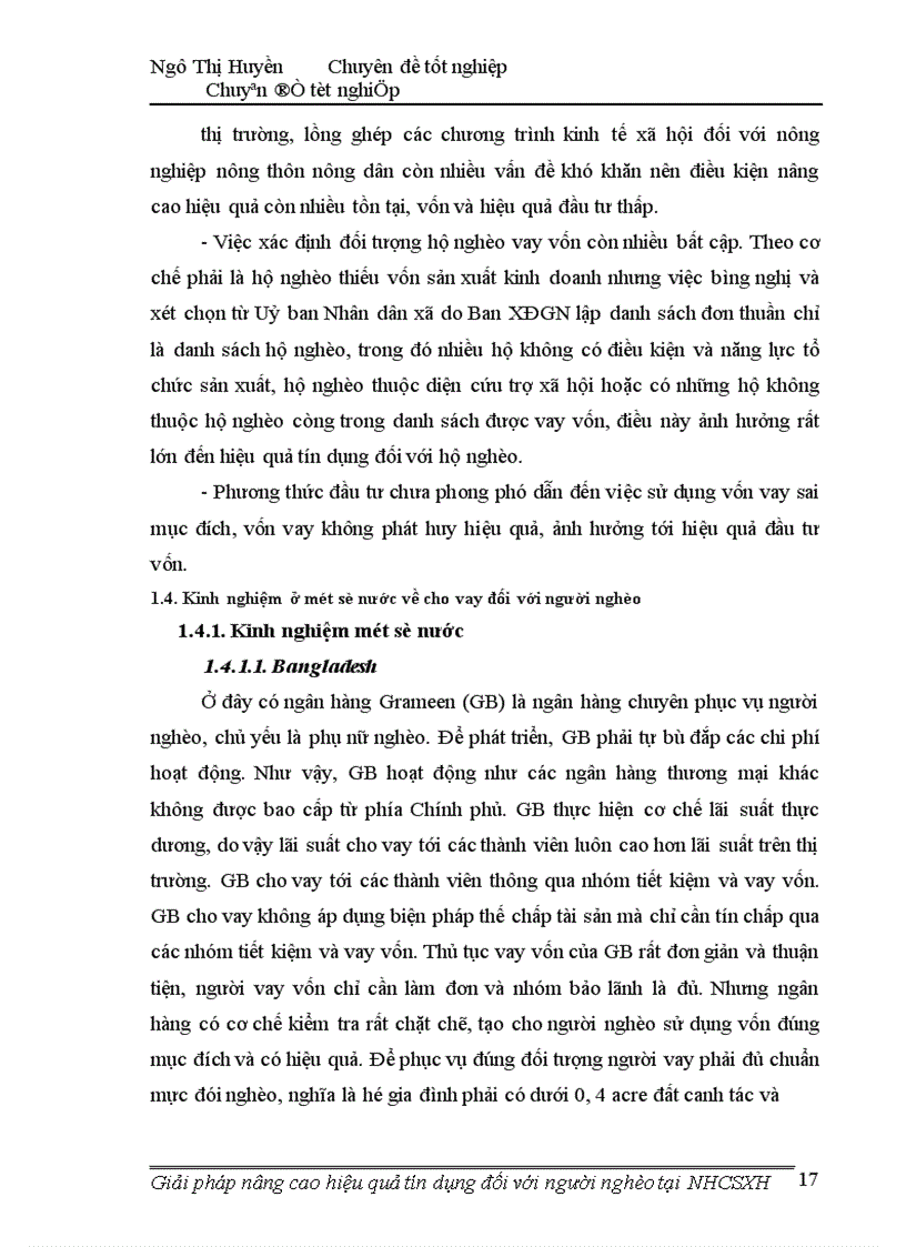 image for page Giải pháp nâng cao hiệu quả tín dụng đối với người nghèo tại ngân hàng chính sách xã hội 1