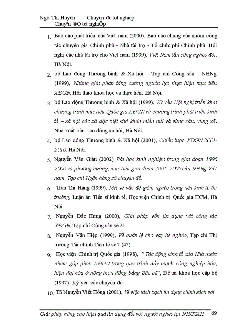 image for page Giải pháp nâng cao hiệu quả tín dụng đối với người nghèo tại ngân hàng chính sách xã hội 1