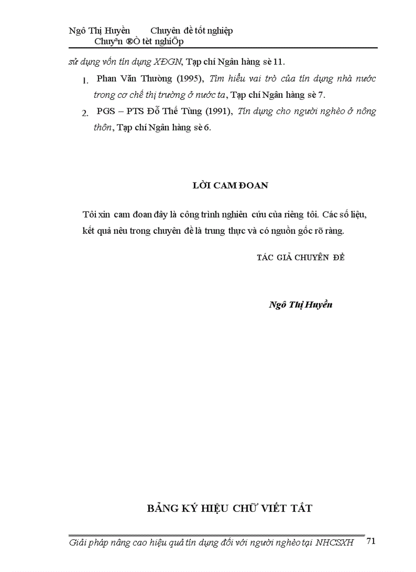 image for page Giải pháp nâng cao hiệu quả tín dụng đối với người nghèo tại ngân hàng chính sách xã hội 1